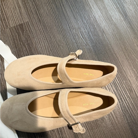 NWOT The Row Boheme Suede Mary Jane Flat size 38 - Picture 8 of 11